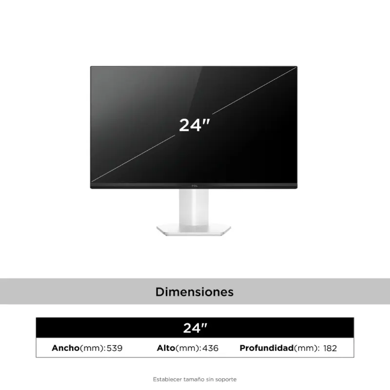 MONITOR TCL MINILED FULL HD Y 100HZ 24G5